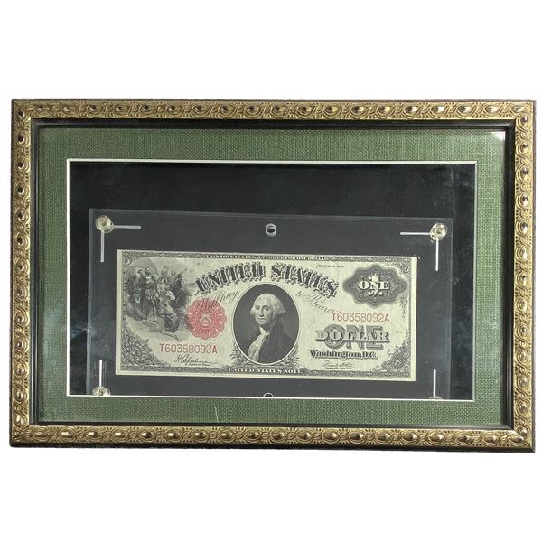 1917 Large Red Seal $1
