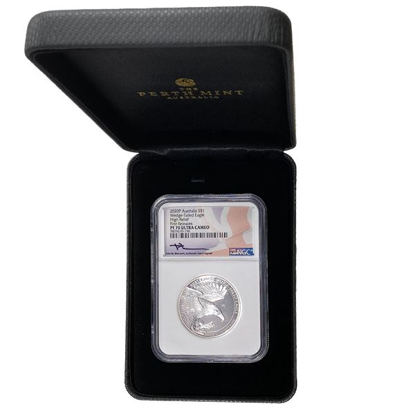 2020 Australia Wedge Tailed Eagle Silver $1 1oz
