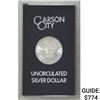 Image 1 : 1884-CC Morgan Silver Dollar GSA UNC