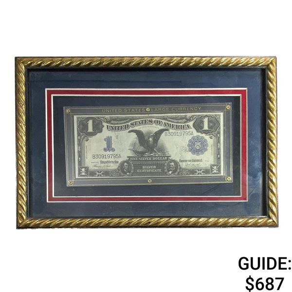 1899 Black Eagle Silver Certificate $1