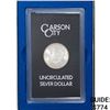Image 1 : 1883-CC Morgan Silver Dollar GSA UNC