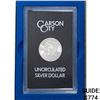 Image 1 : 1884-CC Morgan Silver Dollar GSA UNC