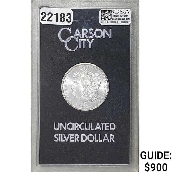 1883-CC Morgan Silver Dollar GSA UNC