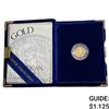 Image 1 : 1994 1/10oz Proof Gold Eagle in OGP