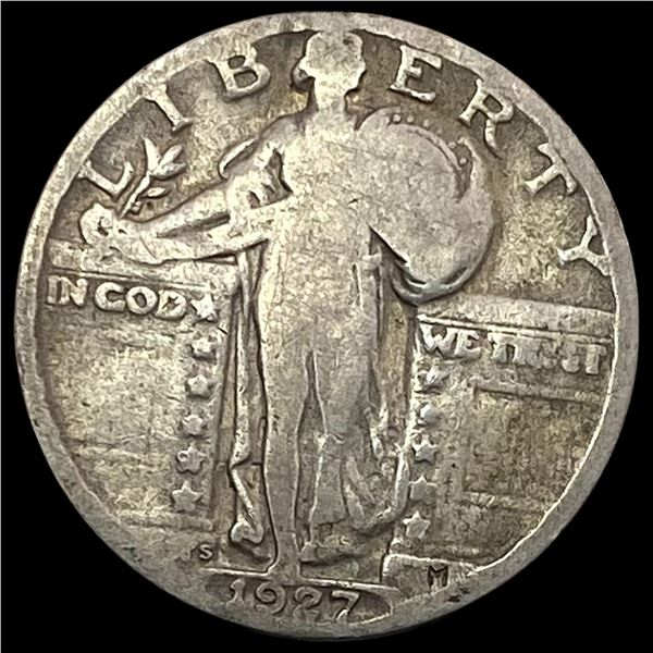 1927-S Standing Liberty Quarter NICELY  CIRCULATED