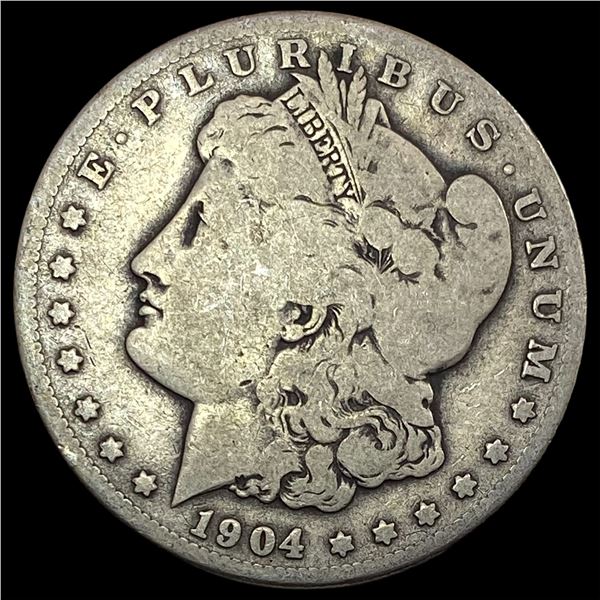 1904-S Silver Morgan Dollar NICELY CIRCULATED