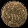 Image 1 : 1865 Copper 2 Cents HIGH GRADE