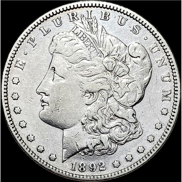 1892-S Silver Morgan Dollar NEARLY  UNCIRCULATED