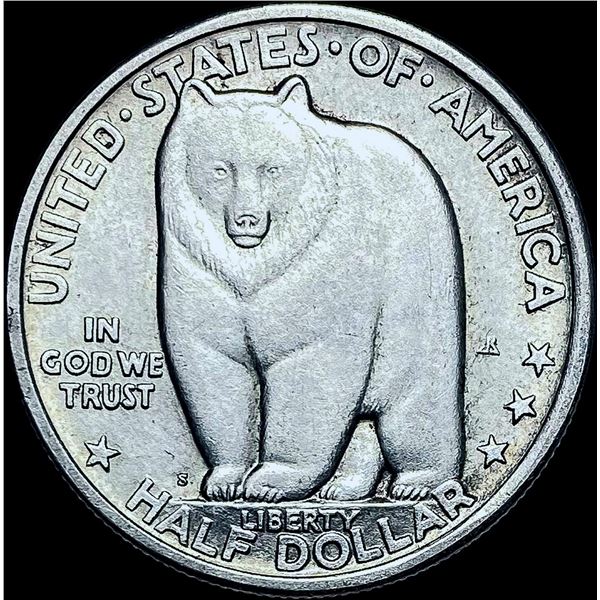 1936-S Silver Bay Bridge Half Dollar GEM BU