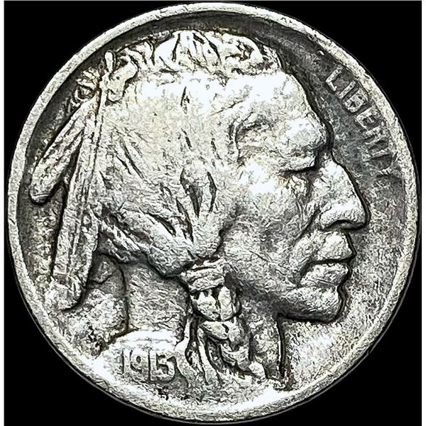 1913-S Buffalo Nickel Type 1 LIGHTLY  CIRCULATED