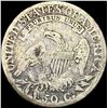 Image 2 : 1813 Capped Bust Silver Half Dollar NICELY  CIRCULATED