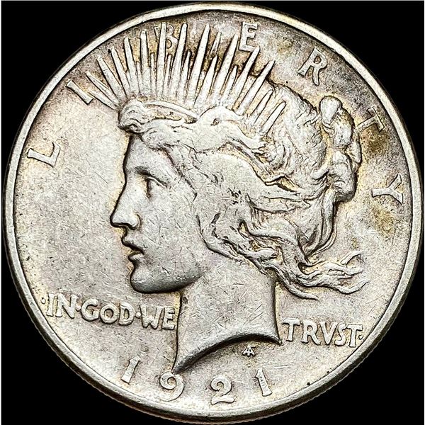 1921 Silver Peace Dollar LIGHTLY CIRCULATED