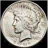 Image 1 : 1921 Silver Peace Dollar LIGHTLY CIRCULATED
