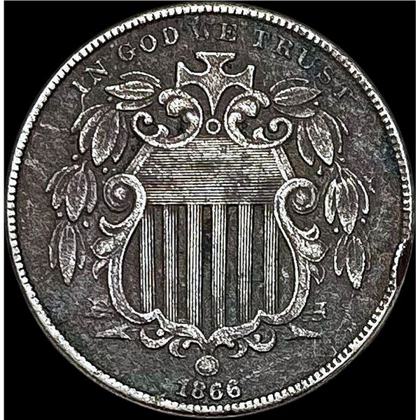1866 Shield Nickel HIGH GRADE
