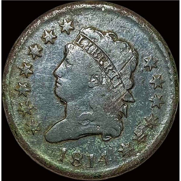 1814 Classic Head Large Cent NICELY  CIRCULATED