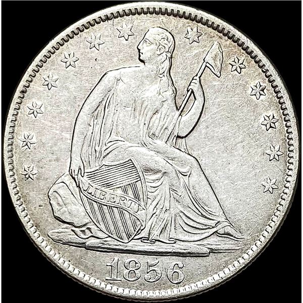 1856-O Seated Liberty Half Dollar CLOSELY  UNCIRCULATED