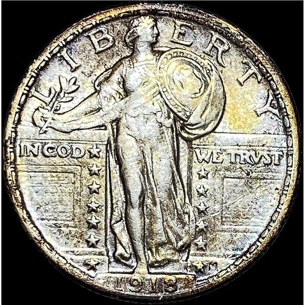 1918 Standing Liberty Quarter CLOSELY  UNCIRCULATED