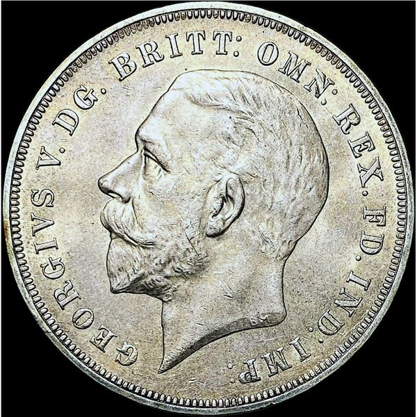 1935 Great Britain Silver Crown CHOICE AU