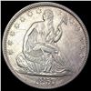 Image 1 : 1857 Seated Liberty Half Dollar NEARLY  UNCIRCULATED