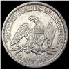Image 2 : 1857 Seated Liberty Half Dollar NEARLY  UNCIRCULATED