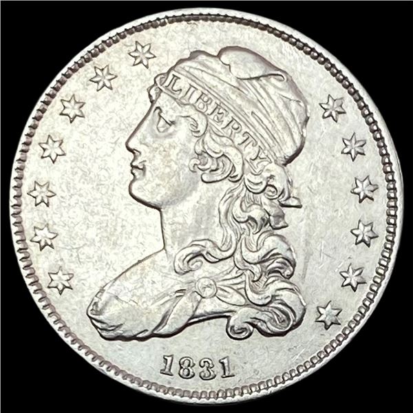 1831 Capped Bust Silver Quarter NEARLY  UNCIRCULATED