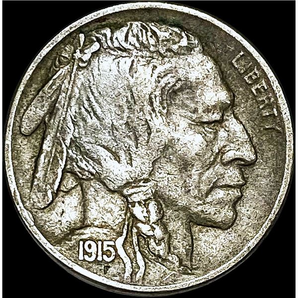 1915-D Buffalo Nickel NEARLY UNCIRCULATED