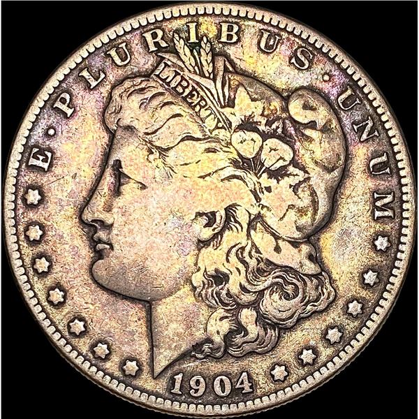 1904-S Silver Morgan Dollar NICELY CIRCULATED