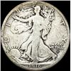 Image 1 : 1916-S Walking Liberty Half Dollar NICELY  CIRCULATED