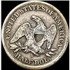 Image 2 : 1861-S Seated Liberty Half Dollar ABOUT  UNCIRCULATED