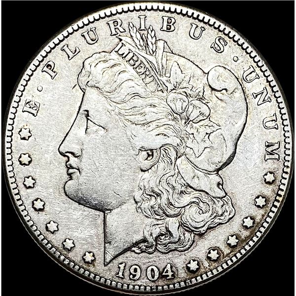 1904-S Silver Morgan Dollar NEARLY  UNCIRCULATED