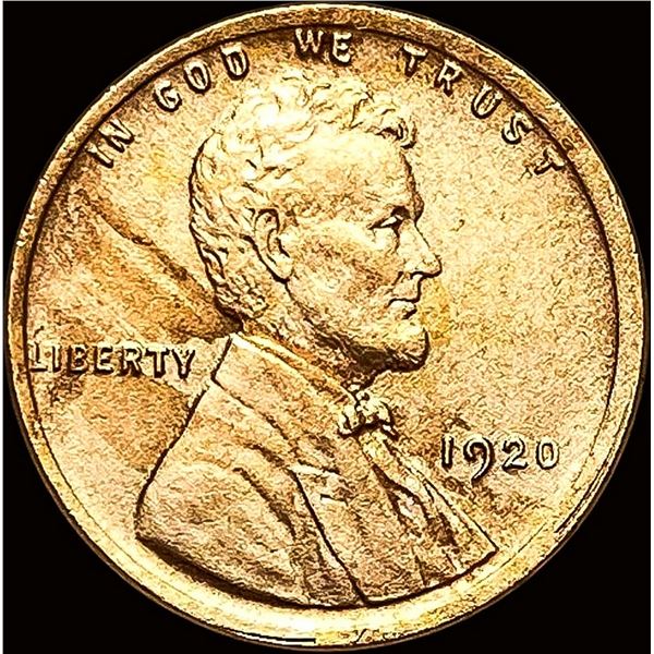 1920 Lincoln Wheat Cent LIGHTLY CIRCULATED