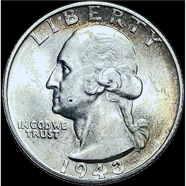 1943-S Silver Washington Quarter CHOICE BU