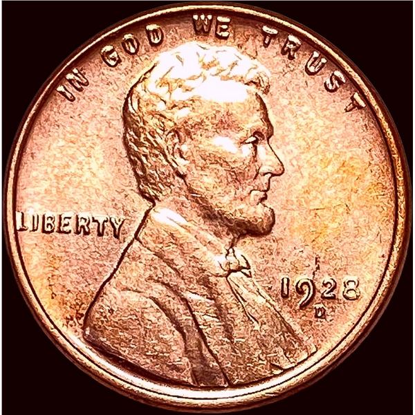 1928-D Lincoln Wheat Cent UNCIRCULATED