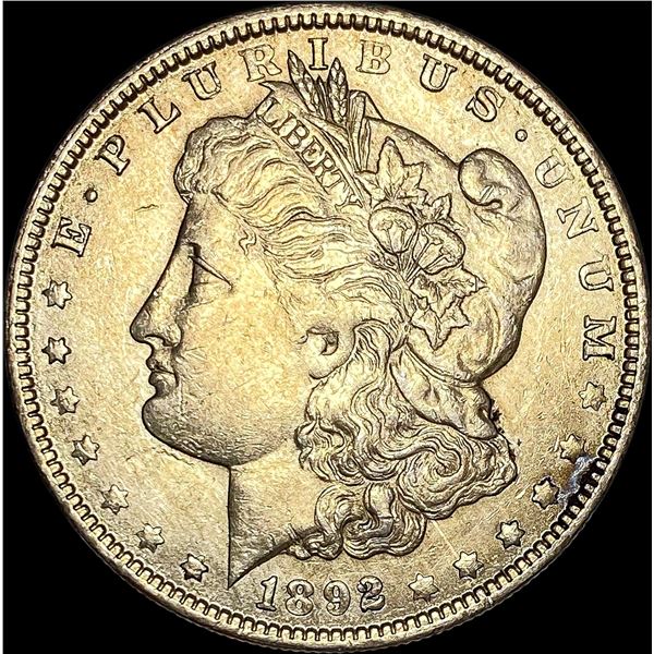 1892-O Silver Morgan Dollar CLOSELY  UNCIRCULATED
