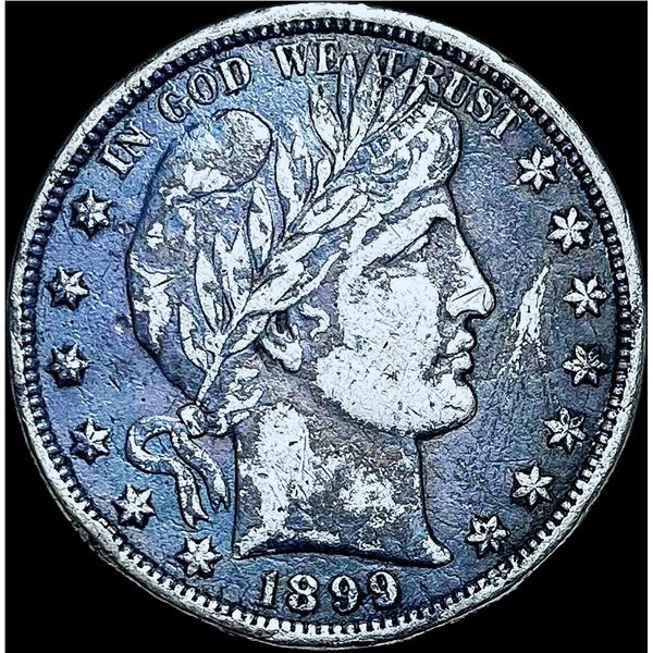 1899 Barber Half Dollar CHOICE BU