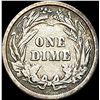 Image 2 : 1908 Silver Barber Dime NEARLY UNCIRCULATED