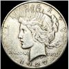 Image 1 : 1927-D Silver Peace Dollar ABOUT UNCIRCULATED