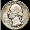 Image 1 : 1932-S Silver Washington Quarter NICELY  CIRCULATED