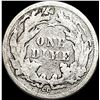 Image 2 : 1876-CC Silver Seated Liberty Dime NICELY  CIRCULATED
