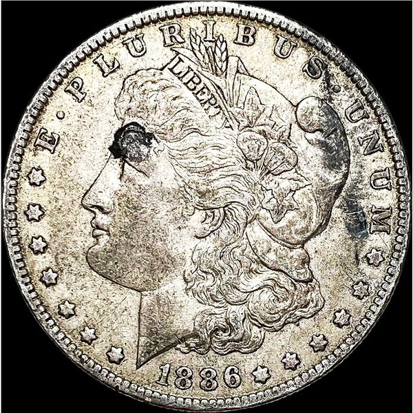 1886-O Silver Morgan Dollar NEARLY  UNCIRCULATED