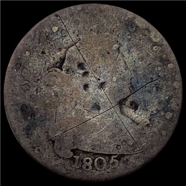 1805 Draped Bust Quarter Piece NICELY CIRCULATED