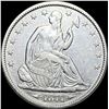 Image 1 : 1874 Seated Lib Half Dollar Arrows  CLOSELY UNCIRCULATED