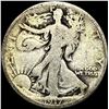 Image 1 : 1917-S Silver Walking Liberty Half Dollar  NICELY CIRCULATED