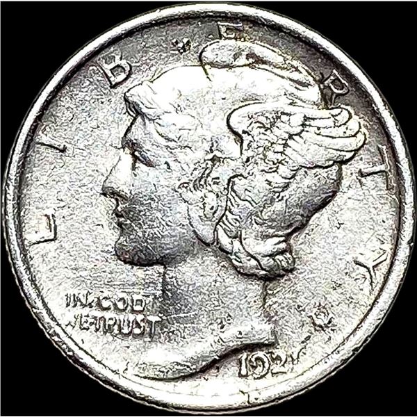 1921 Silver Mercury Dime NEARLY UNCIRCULATED