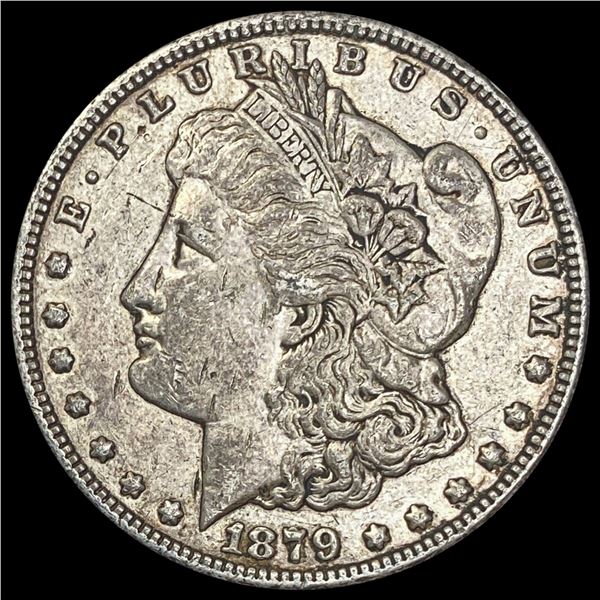 1879-S REV 78 Morgan Silver Dollar CLOSE UNC