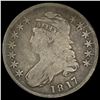 Image 1 : 1817 Capped Bust Half Dollar NICELY CIRCULATED