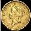 Image 1 : 1851 Rare Gold Dollar HIGH GRADE