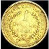 Image 2 : 1851 Rare Gold Dollar HIGH GRADE