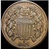 Image 1 : 1865 Two-Cent Piece NEARLY UNCIRCULATED