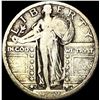 1929-D Silver Standing Lib Quarter NICELY  CIRCULATED